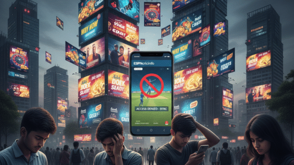 Gambling ads abound, initiative to block Cricinfo in Bangladesh
