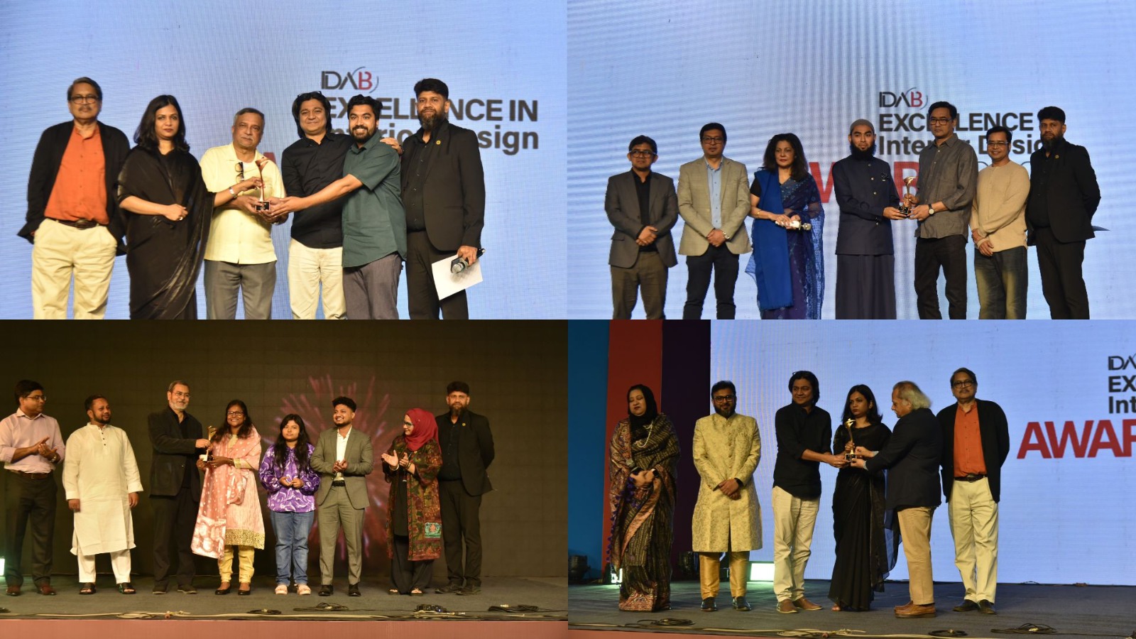 প্রথমবারের মতো ইন্টেরিয়র ডিজাইনারদের স্বীকৃতি হিসাবে আইডিএবি অ্যাওয়ার্ড প্রদান