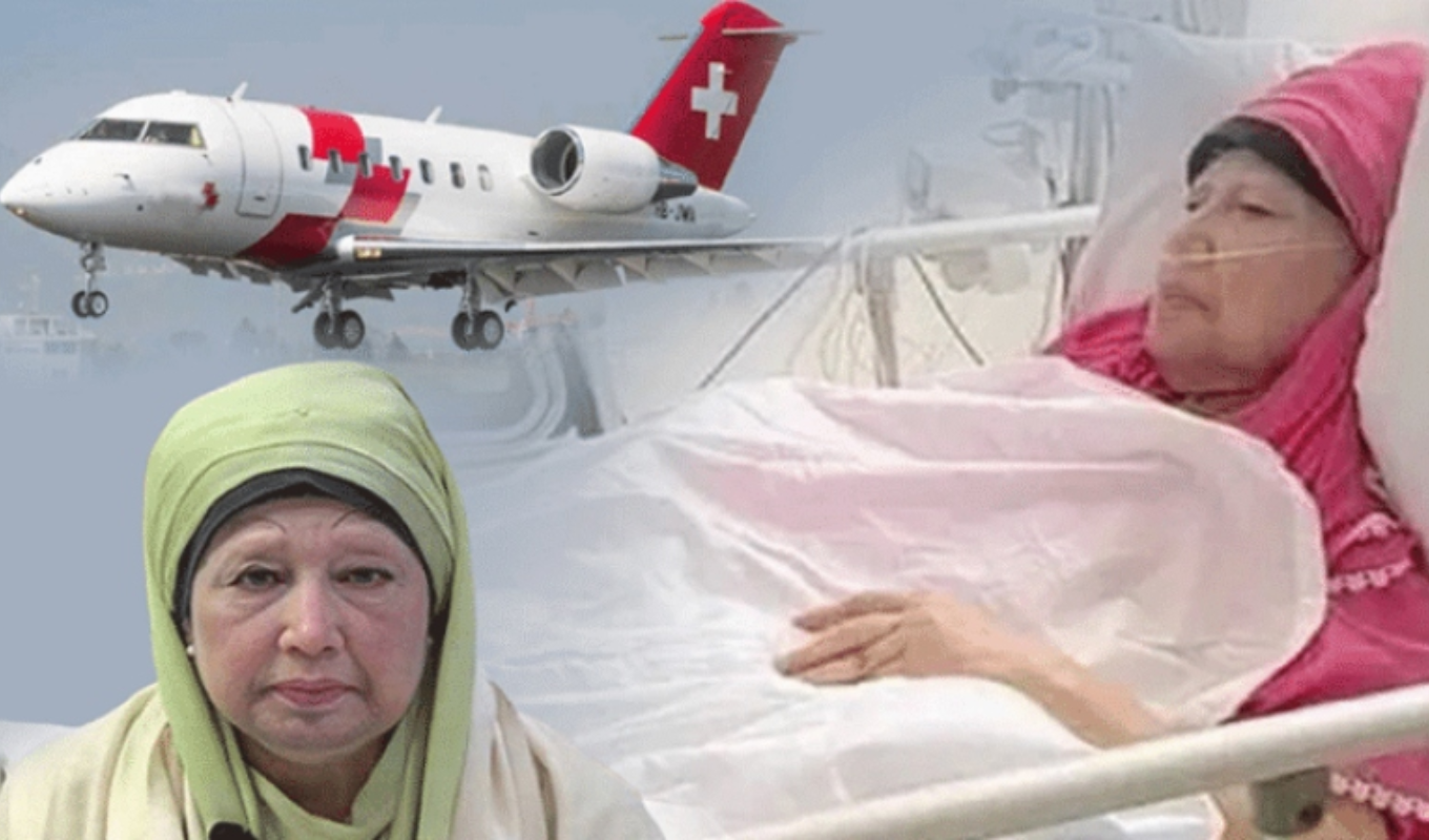 German Air Ambulance to Fly Khaleda Zia to London on Saturday