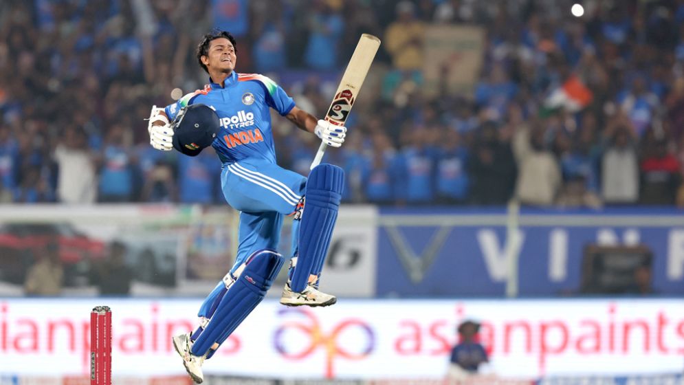 Jaiswal’s century leads India to series win