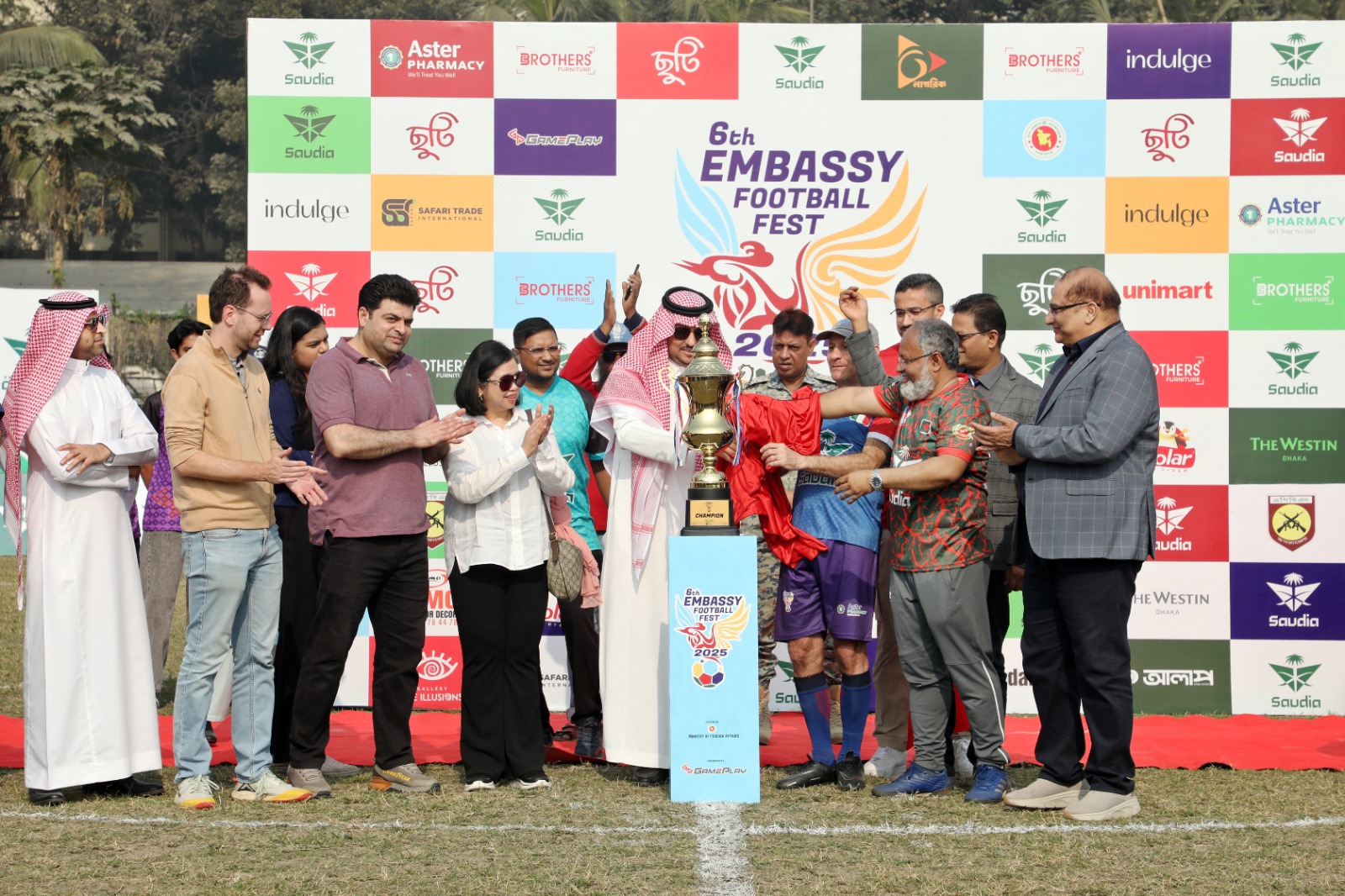 Embassy Football Fest Kicks Off