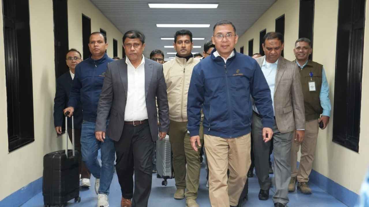 Tarique Rahman in Chittagong for election campaign