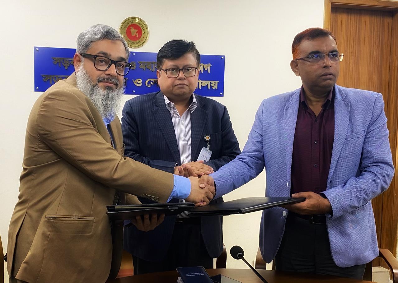 ৬০ হাজার চালক প্রশিক্ষণে বিআরটিসির সঙ্গে বাংলাদেশ সড়ক নিরাপত্তা প্রকল্পের চুক্তি